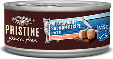 Castor & Pollux Pristine Grain Free Wild-Caught Salmon Recipe Pate